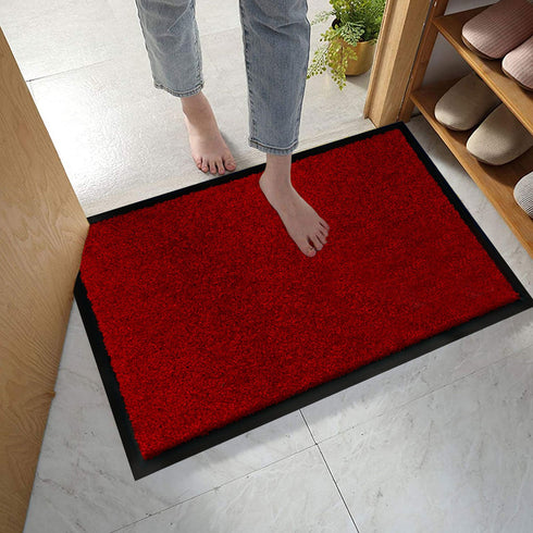 Arran Entrance Mat - Red