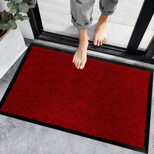 Arran Entrance Mat - Red