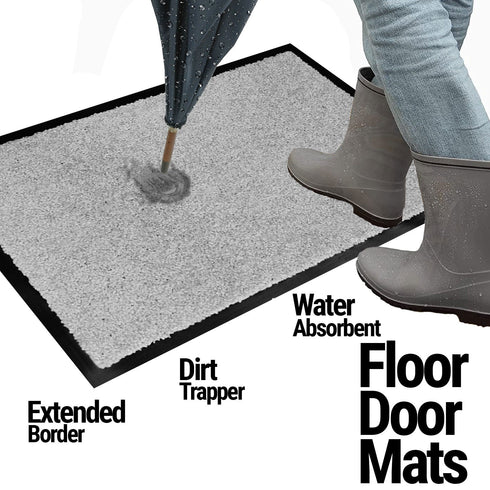 Arran Entrance Mat - Grey