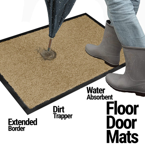 Arran Entrance Mat - Beige