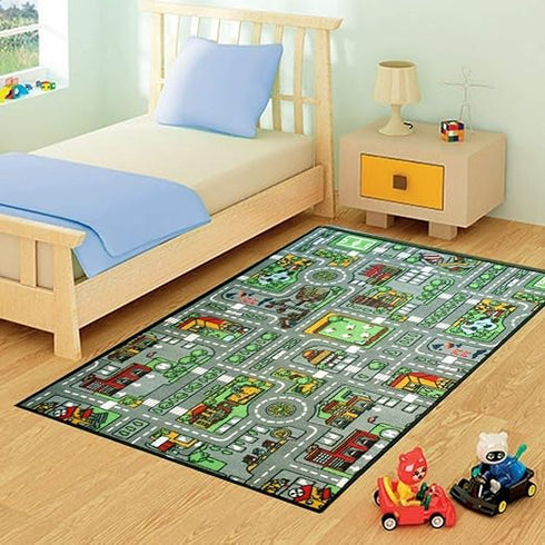 Kids Rug - Village Road Mat