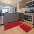 Wash & Clean Door Mat - Red