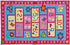 Kids Rug - Pink Hopscotch (80cm x 120cm)