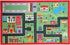 Kids Rug - Green Town (100cm x 165cm)