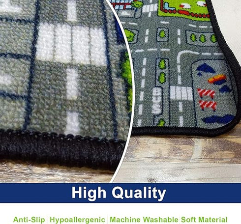 Kids Rug - Village Road Mat