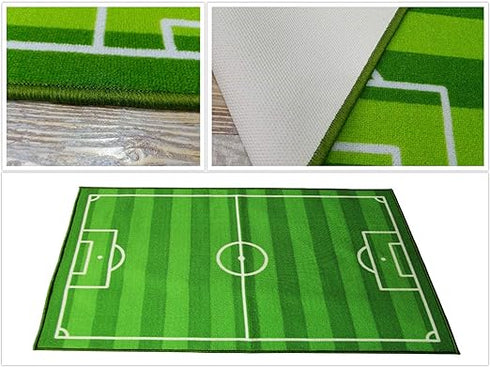 Kids Rug - Football Pitch