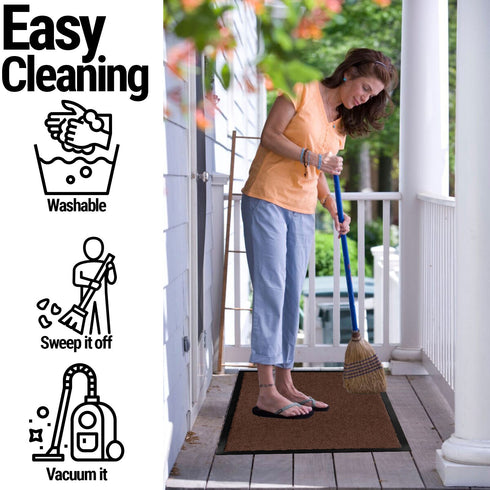 Arran Entrance Mat - Brown