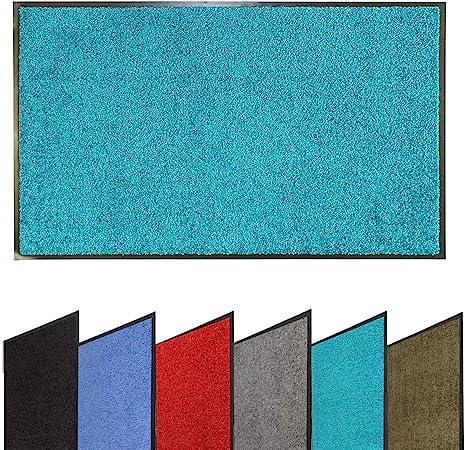 WC Kitchen Mat - Turquoise