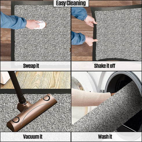 Edison Door Mat - Grey