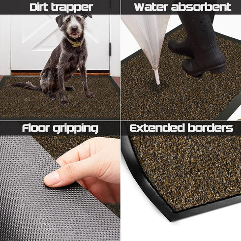Edison Door Mat - Anthracite
