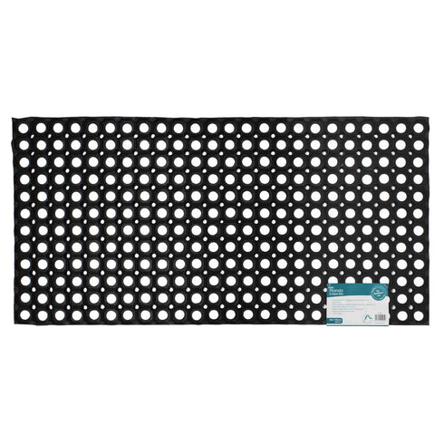 Contract Rondo Door Mat - Black - 50 x 100 cm