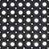 Contract Rondo Door Mat - Black - 50 x 100 cm