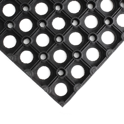 Contract Rondo Door Mat - Black - 50 x 100 cm