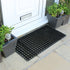 Contract Rondo Door Mat - Black - 50 x 100 cm