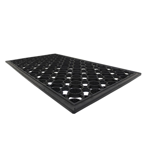 Elipses Circles Rubber Doormat 40x70cm