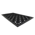 Elipses Circles Rubber Doormat 40x70cm