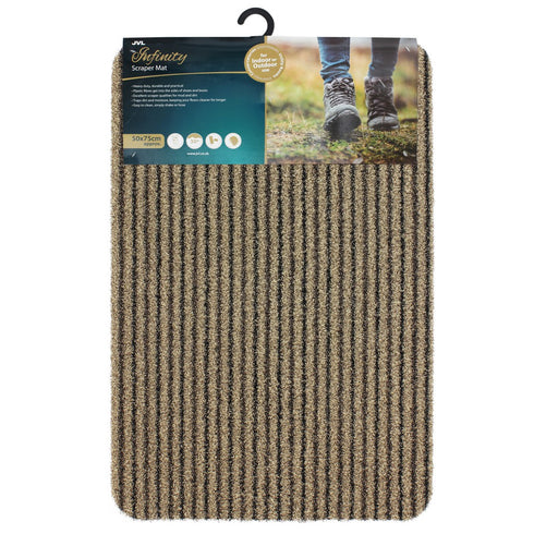 Infinity Scraper Door Mat 50x75cm