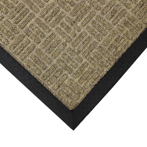 Firth Tile Rubber + Polyprop Door Mat- Beige 40 x 70cm