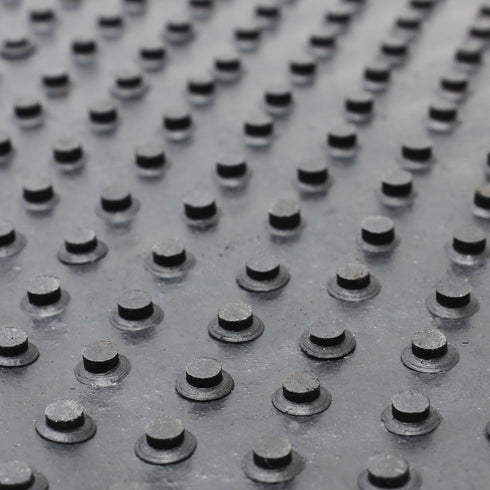 Firth Tile Rubber + Polyprop Door Mat- Beige 40 x 70cm