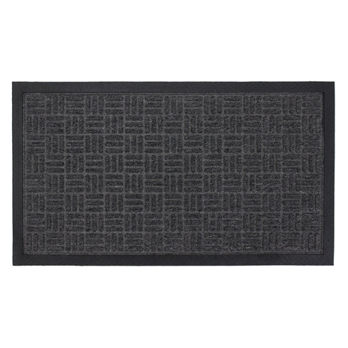 Firth Tile Rubber + Polyprop Door Mat- Beige 40 x 70cm