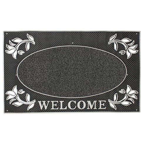 Welcome Rectangular Pvc Mat 45x75C