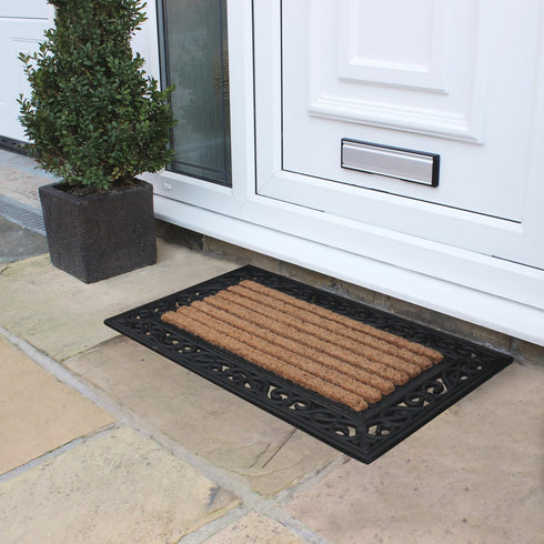 Karina Rubber T/Scrape Door Mat 45x75cm