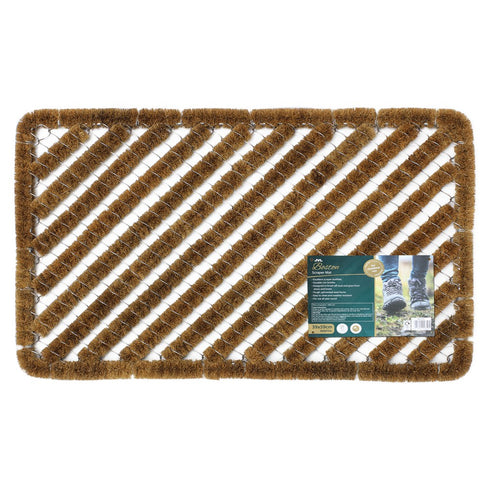 Boston Brush Coir Door Mat 39x59 cm