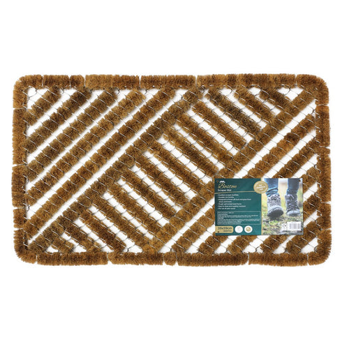 Boston Brush Coir Door Mat 39x59 cm
