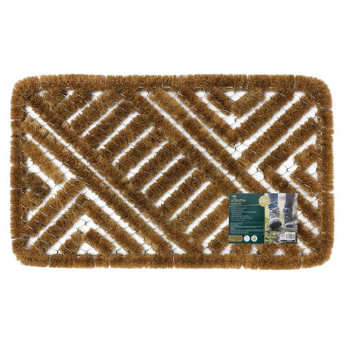 Boston Brush Coir Door Mat 39x59 cm