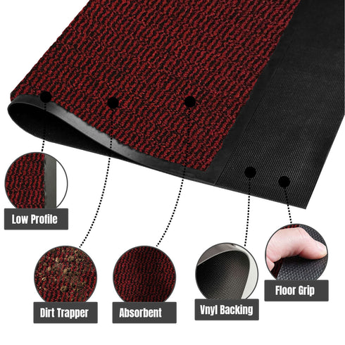 Barrier Door Mat - Red