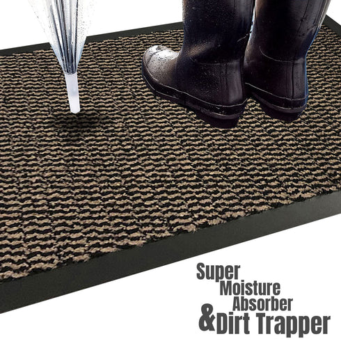 Barrier Door Mat - Brown