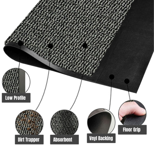 Barrier Door Mat - Anthracite