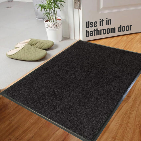 WC Bath Mat - Black