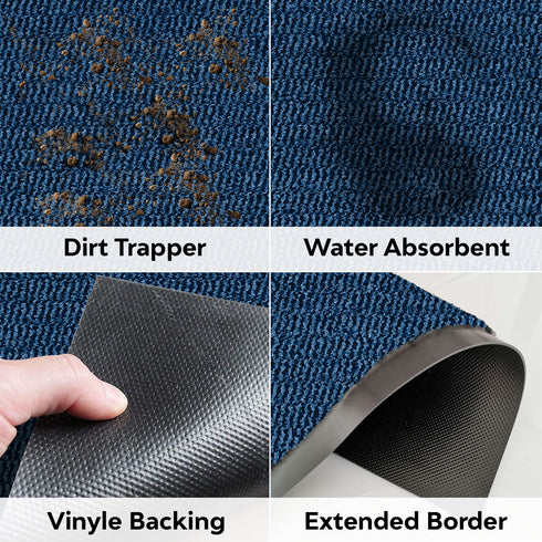 Barrier Door Mat - Blue