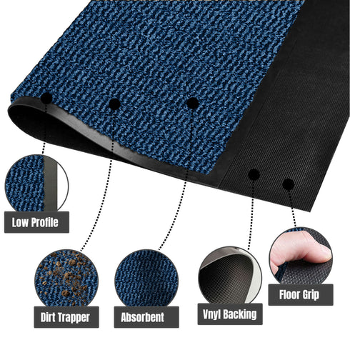 Barrier Door Mat - Blue