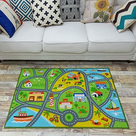 Kids Rugs - Farm Animal Life – Edoormat